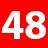 A red square with '48' written in white.